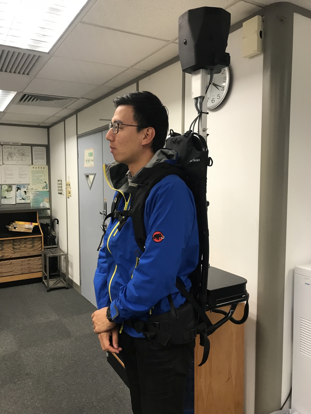 In recent years, the Backpack Mobile Mapping System has been used by the Lands Department to assist in land administration and