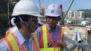Deputy Project Manager (East) of the Civil Engineering and Development Department, Mr LEUNG Chung-lap, Michael, says that the District Liaison Teams will step up communication with nearby residents and fishermen’s organisations to ensure the smooth operation of works.