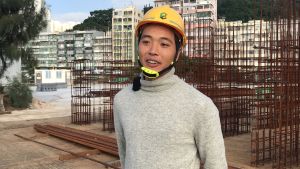 The Construction Industry Council (CIC) graduate Mr NGAI Wai-keung says that bar bending work has helped him develop perseverance and a sense of responsibility.