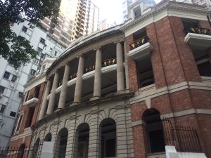 The Property Services Branch of the ArchSD is responsible for the upkeeping of 74 government-owned monuments, such as Old Wan Chai Post Office, Kom Tong Hall in Mid-Levels and Tai Fu Tai Mansion in Sun Tin, Yuen Long. Pictured is Kom Tong Hall.