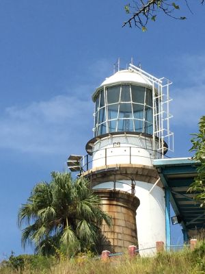 The Property Services Branch of the ArchSD is also responsible for the upkeeping of 135 graded historic buildings and many sites with archaeological interest including lighthouses, Han tombs and forts. Pictured are two of the lighthouses of the Green Island Lighthouse Compound.