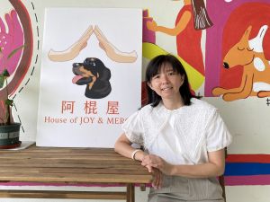 Founder of the stray animal shelter, Ms Ivy TSE, says that after they have been granted the use of the government site by a short-term tenancy with funding support, their financial pressure of building the shelter has been greatly relieved.