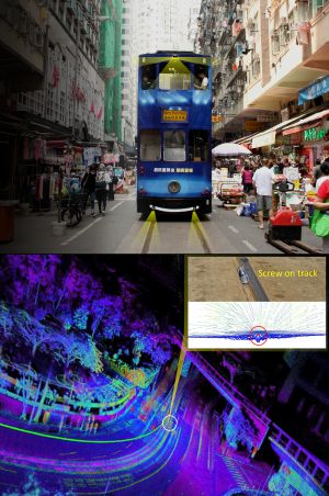 Engineer (Railways) of the EMSD, Ms AU Wing-sze says that the EMSD and the Hong Kong Tramways have jointly developed a safety system to prevent trams from derailment due to foreign objects. 