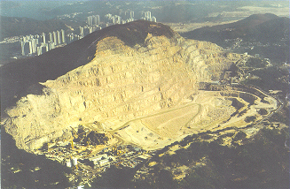 View of Anderson Road Quarry