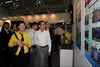 發展局局長林鄭月娥今日（六月十九日）在福州市參觀第四屆「海峽綠色建築與建築節能博覽會」的香港參展項目。