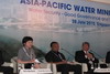 發展局局長林鄭月娥出席在新加坡舉行的亞太地區水務部長級論壇的部長級圓桌會議。