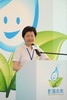 發展局局長林鄭月娥今日（九月十八日）在屯門大欖涌水塘舉行的節約用水設計比賽啟動儀式暨２０１０年香港區世界水監測日上致詞。
