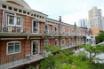The Government today (November 16) announced that the Antiquities Authority (i.e. the Secretary for Development) has declared the exteriors of Fung Ping Shan Building, Eliot Hall and May Hall at the University of Hong Kong as monuments under the Antiquities and Monuments Ordinance. Photo shows the rear elevation of Eliot Hall facing May Hall.