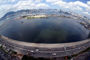 Another selling point: the enclosed waterbody between the runway tip and the Kwun Tong Ferry Pier Action Area