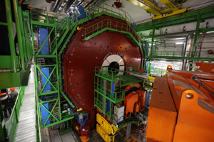 The Large Hadron Collider, an underground physics research facility built by the European Organization for Nuclear Research, at 50 to 175 metres underground in the Swiss-French border area. 