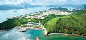 The Government has reserved a site at Tseung Kwan O Area 137 for constructing  a desalination plant. The design work was commenced last November.
