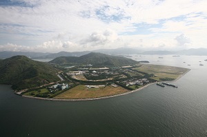 Major infrastructure works in the Penny’s Bay development area undertaken by the CEDD