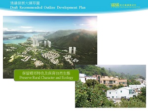 The Tung Chung New Town strikes a balance between conservation and development