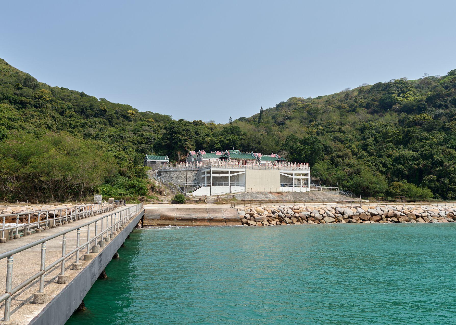 The Government gazetted today (October 20) the declaration of the Tin Hau Temple at Joss House Bay in Sai Kung as a monument under the Antiquities and Monuments Ordinance. Photo shows the sea-facing temple.