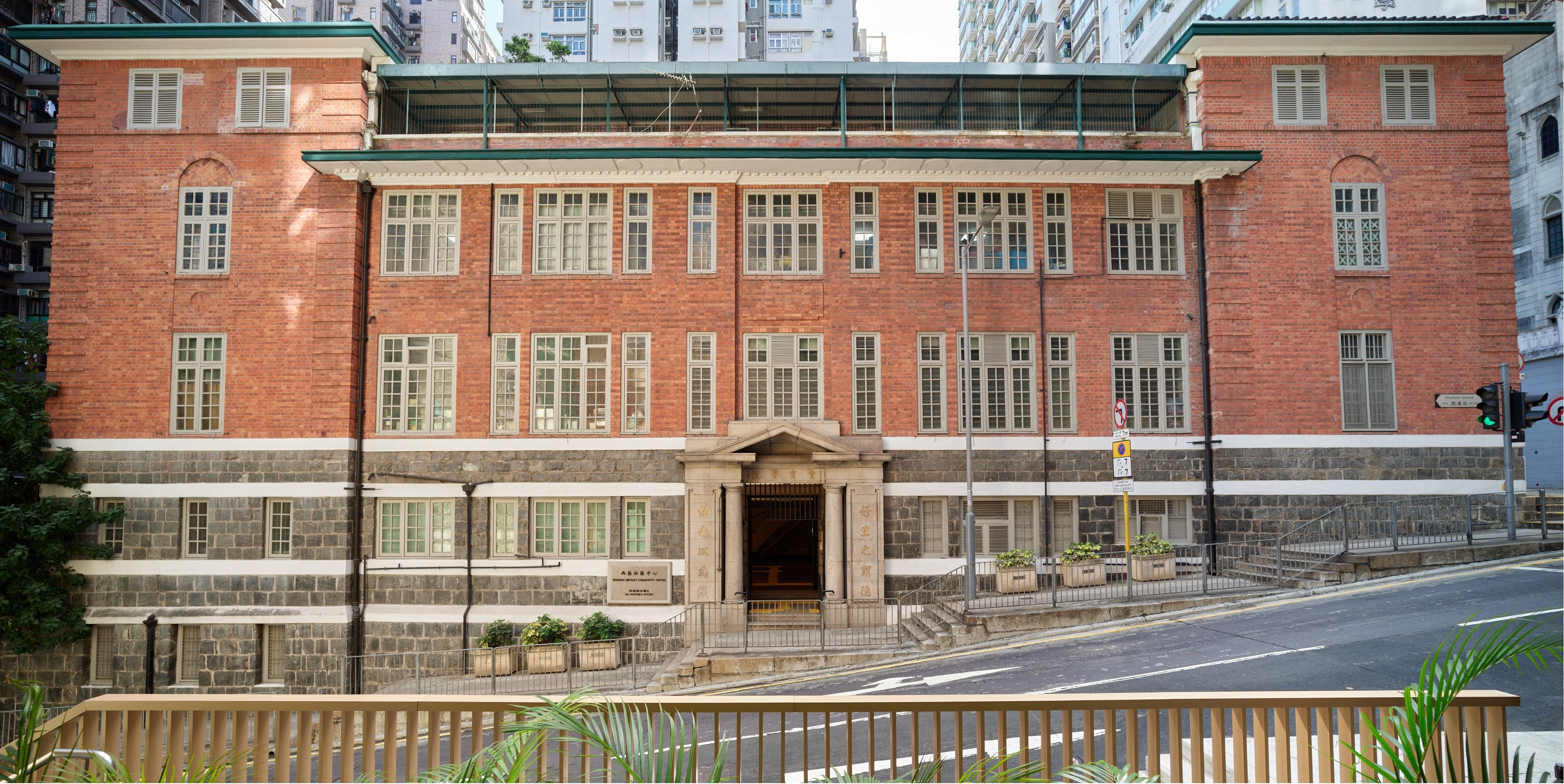 The Government gazetted today (January 30) the declaration of the Main Building of Old Tsan Yuk Maternity Hospital in Sai Ying Pun as a monument under the Antiquities and Monuments Ordinance. Photo shows the front fa&ccedil;ade of the building.