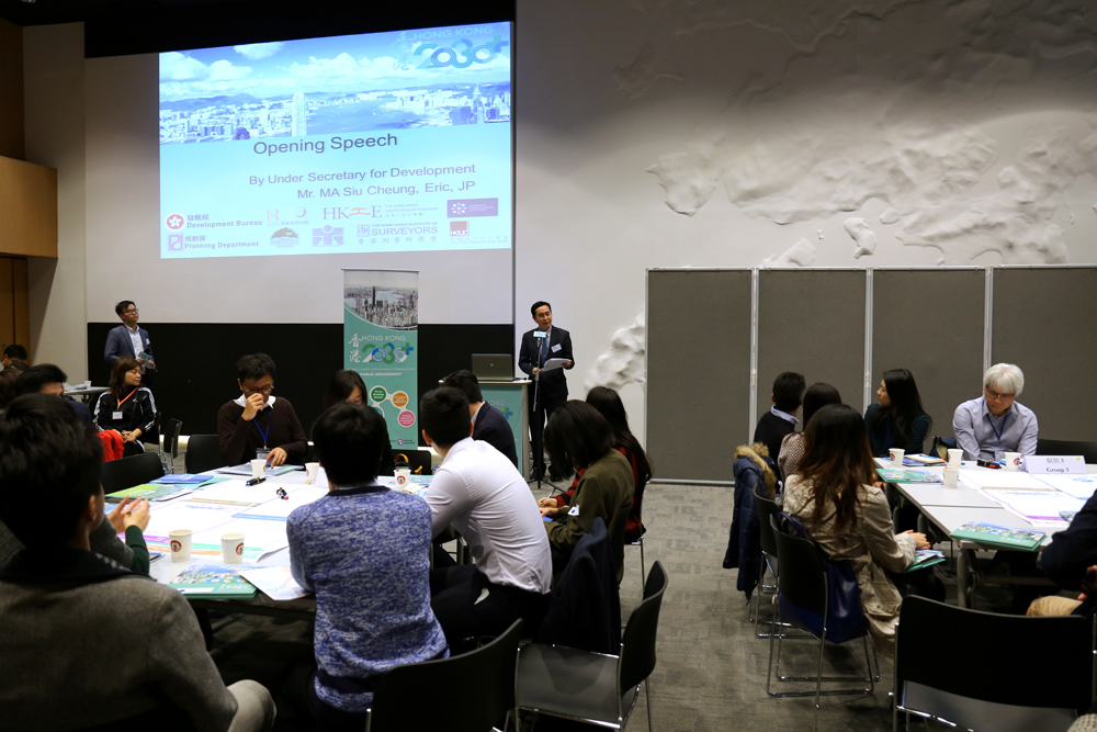 The public engagement on “Hong Kong 2030+” is ongoing. I, together with colleagues from DEVB and PlanD, will continue to hear about the insights and opinions from the public. 