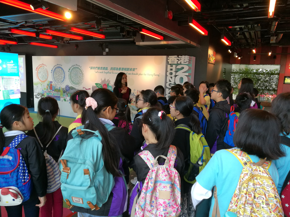 The thematic exhibition on “Hong Kong 2030+” at the City Gallery, Central.