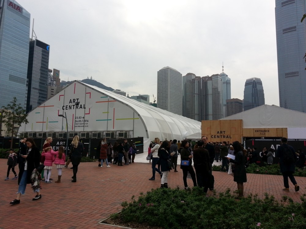 “Art Central”, an annual art fair held in March