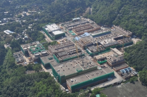 Tai Po Water Treatment Works is undergoing expansion.
