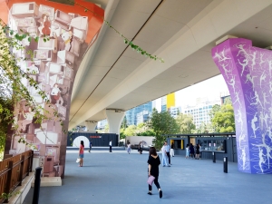 FF03 has an open stage and outdoor open spaces where more activities can be held.