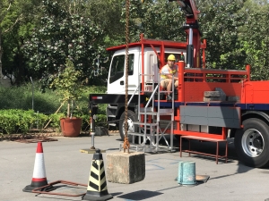 The CIC Tai Po Training Ground offers training and testing for various types of cranes so as to raise crane operators’ awareness of safety and the standards of safe operation of cranes.