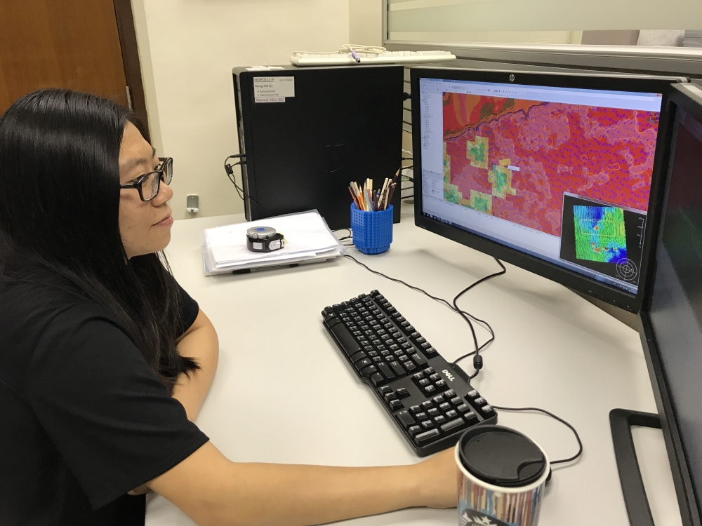 Colleagues of the HKHO will process and analyse the latest bathymetry and hydrographic data collected to update nautical charts.