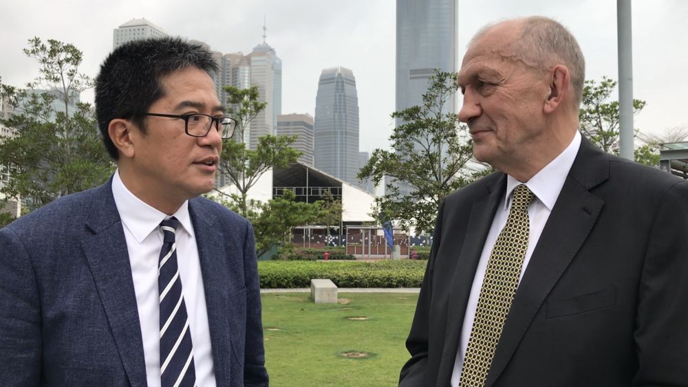 Mr Nicholas BROOKE says that it is very important that accessibility of the harbourfront be improved so that the locals and tourists can get to the water.