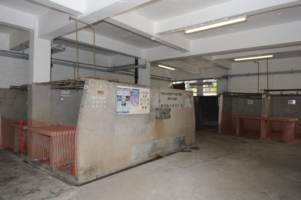 Pictured is the old Bridges Street Market before renovation, originally housing stalls for selling fish and poultry on the ground floor.