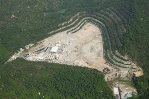 According to the Senior Geotechnical Engineer in the Mines Division of CEDD, Mr HUNG Kin-chung Roy, Lam Tei Quarry in Tuen Mun, covering an area of 30 hectares, is the only existing quarry operating in Hong Kong. The operation is scheduled for completion in 2022/23.