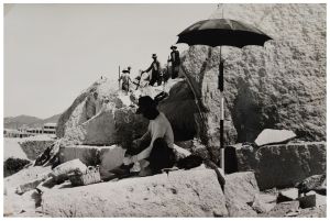 As indicated by these black and white photos taken in 1956, quarrying was labour intensive in earlier times. (Lam Tei Quarry is not pictured.)