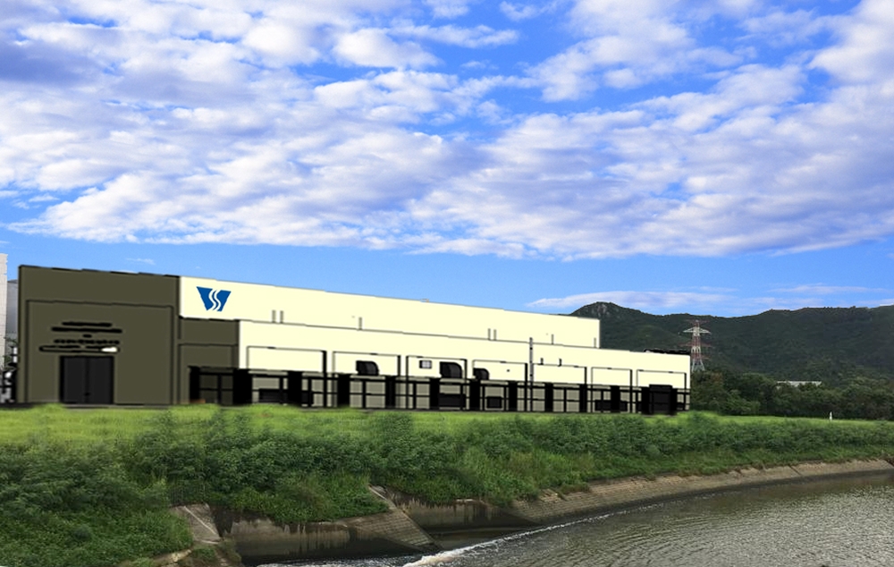 Pictured is the artist’s impression of the water reclamation plant of the WSD.