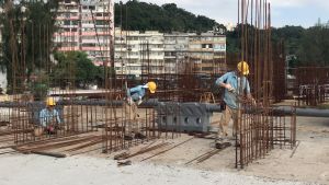 New entrants to the trade get a daily wage of $1,000.  With 3 to 5 years of experience and technical skills of bar bending meeting the requirements for “Registered Skilled Worker” (also known as “Craftsmen”), a worker’s daily wage could reach $2,520 according to the statistics kept by the Hong Kong Construction Industry Employees General Union.