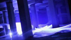 In 2018, the DSD opened the Tai Hang Tung Stormwater Storage Tank as a venue for the first time to hold a media art exhibition titled “After the Deluge”. The unprecedented mixture of large-scale infrastructure and work of art offered the general public a new perspective of flood prevention works in Hong Kong.