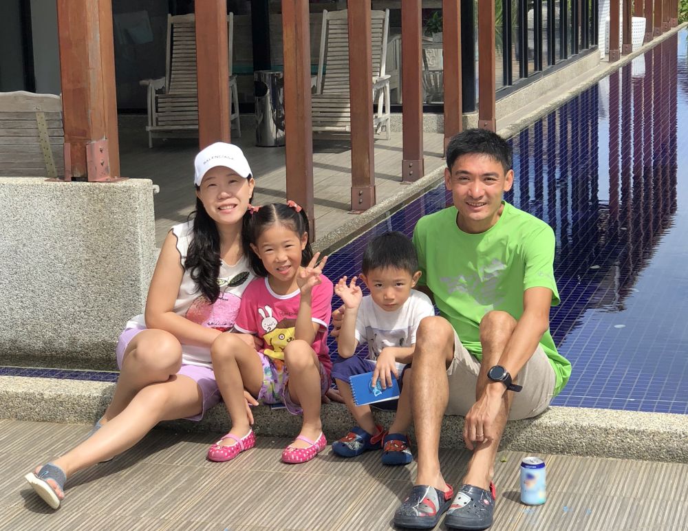 Ms TING says that she does not want to be a ‘monster mom” and she wants her children to be able to grow up in a relaxed and happy environment.