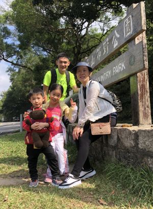 Ms TING says that she does not want to be a ‘monster mom” and she wants her children to be able to grow up in a relaxed and happy environment.