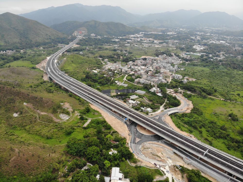 Pictured is the Ping Yeung Interchange.
