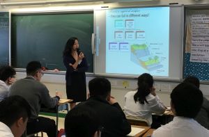 Vickie is one of the ambassadors of the “School Ambassador Programme”.