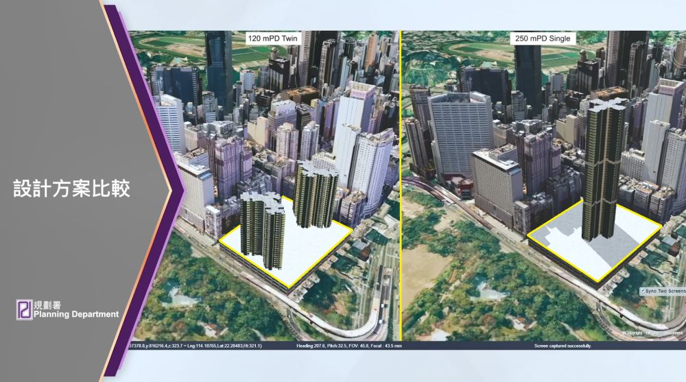Town planners will be able to identify the most suitable design scheme through comparative analyses in the 3DPDS.
