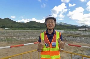 Chief Engineer of the West Development Office of the Civil Engineering and Development Department, Ms LIU Tze-kwan, Fiona, says that one of the key features of the Loop project is to strike a balance between development and conservation.