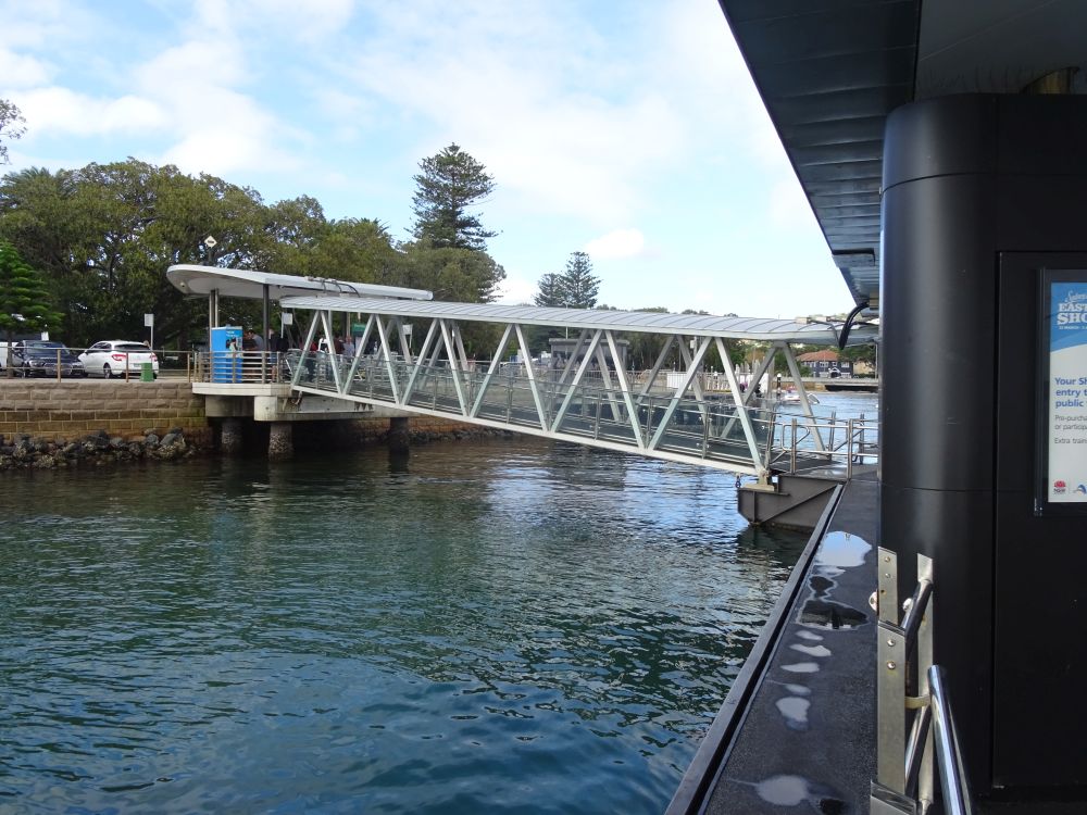 Pictured are the overseas examples provided by the CEDD, such as seats, a floating platform, a ramp etc.