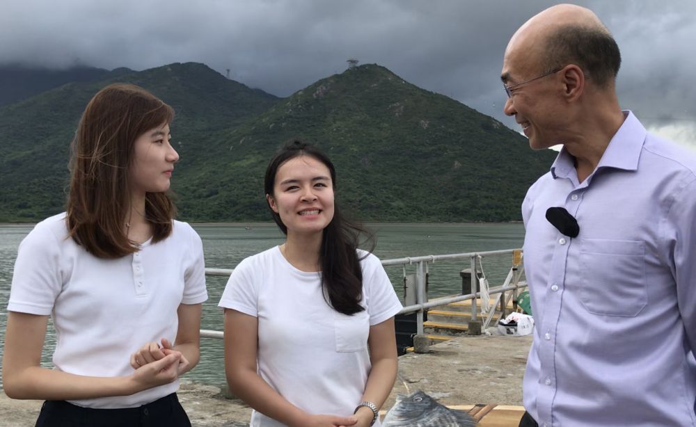 During her participation in planning for Lantau, Ms Sharon KAN (centre) has gained a deeper insight into the Government’s efforts to seek a balance between development and conservation.