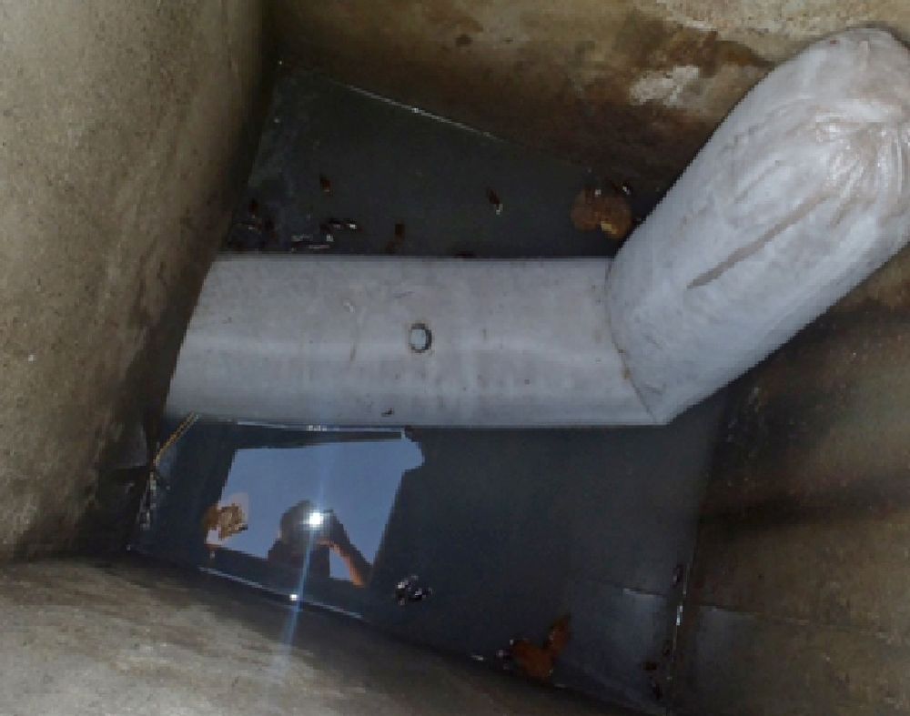 Pictured is the cured-in-place pipe lining technology. A soft polyester liner is pulled into the host pipe. The liner is then expanded and cured until it hardens and forms a new pipe.