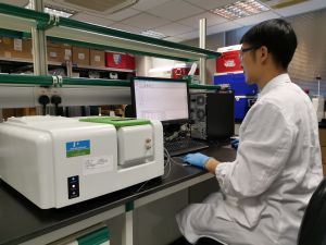 A laboratory colleague is conducting a test on water samples collected from reservoirs.