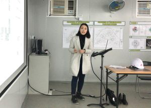 Project Manager Ms AU Siu-man, Amy, of the ArchSD says that the whole project is made up of about 3 800 modules. More than 10 percent of the installation work has been completed at the construction site so far.