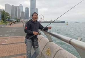 Mr LO hopes that there would be more angling facilities along the promenade.