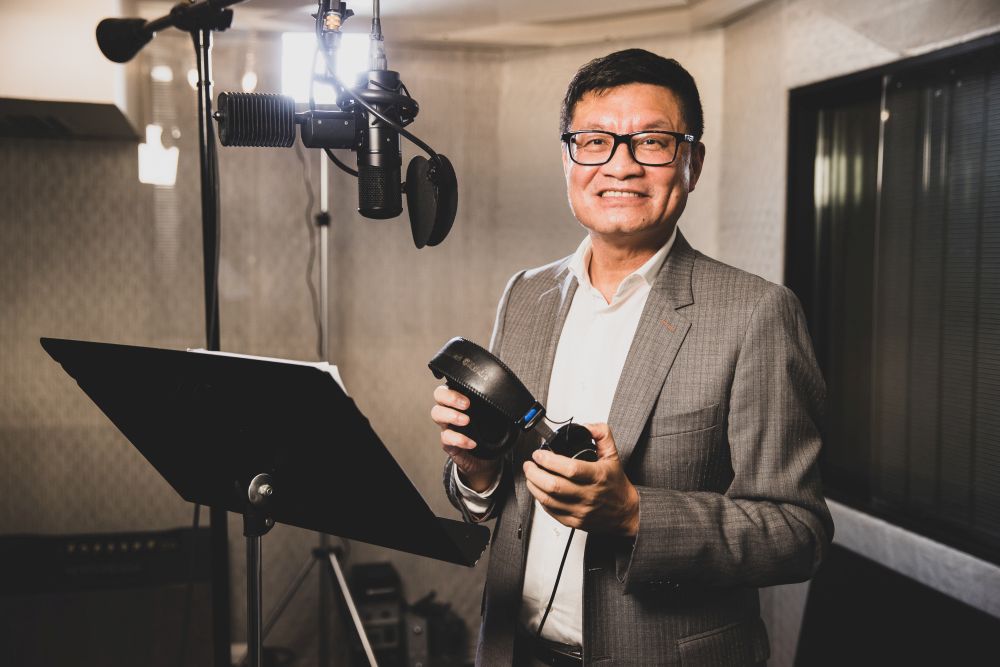 The Executive Director of the CIC, Mr CHENG Ting-ning, Albert, supports commencing and promoting the production of Sail through the Pandemic.