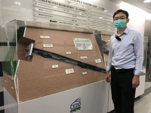 Mr WAI Cheuk-ting from the CEDD says that the use of soil nailing for slope stabilisation is more reliable than the general slope cutting. It can also enhance the robustness of slopes and hence reduce the landslide risk.