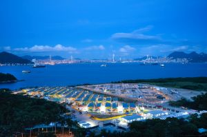 Pictured is the quarantine camps at Penny’s Bay (phase 1) that is recently completed.