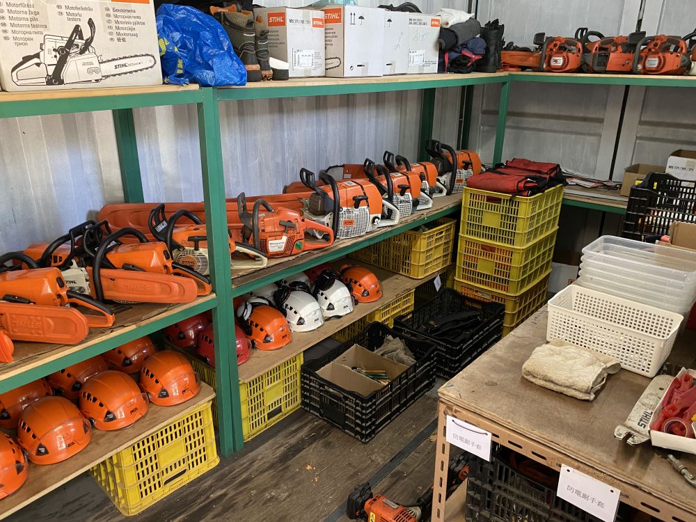 Students of arboriculture and horticulture courses will learn how to use different tools, and techniques on tree climbing, inspection and pruning, etc.