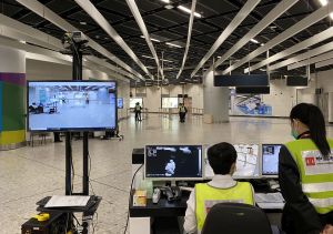 The EMSD has installed body temperature screening systems in many government venues such as government buildings, boundary control points and markets, enhancing the efficiency of this method to prevent the spread of the epidemic.